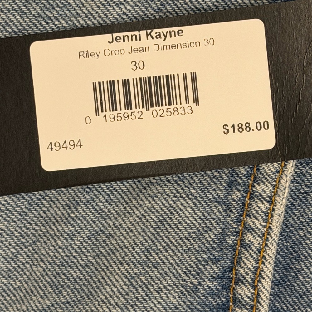 NWT Agolde Riley High Rise in Dimension - Size 30 - Picture 6 of 9